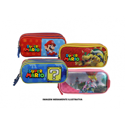 ESTOJO - CHENSON - ESCOLAR SUPER MARIO BROS